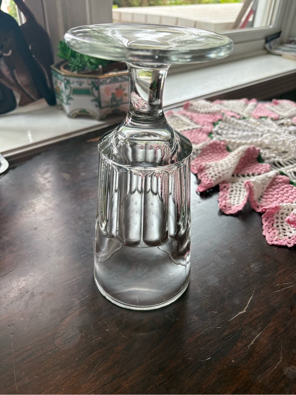 Vintage Very Large & Heavy Milkshake or Beer glass